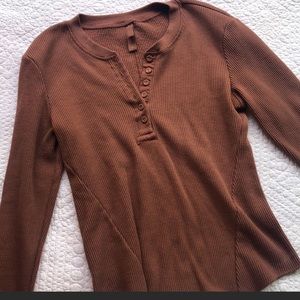 Skims waffle Henley